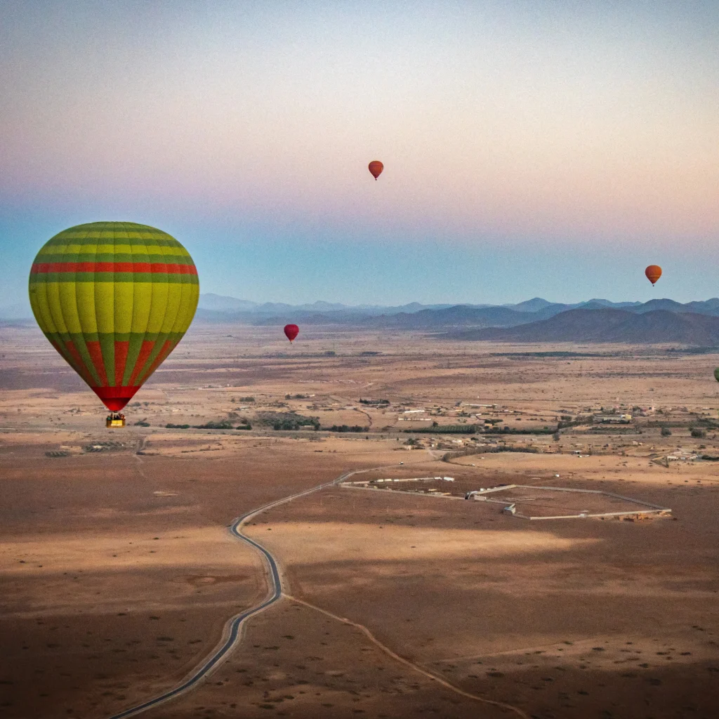 Hot Air Balloon Ride Atlas Mountains Marrakech